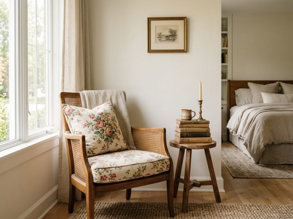 grandmillennial bedroom ideas