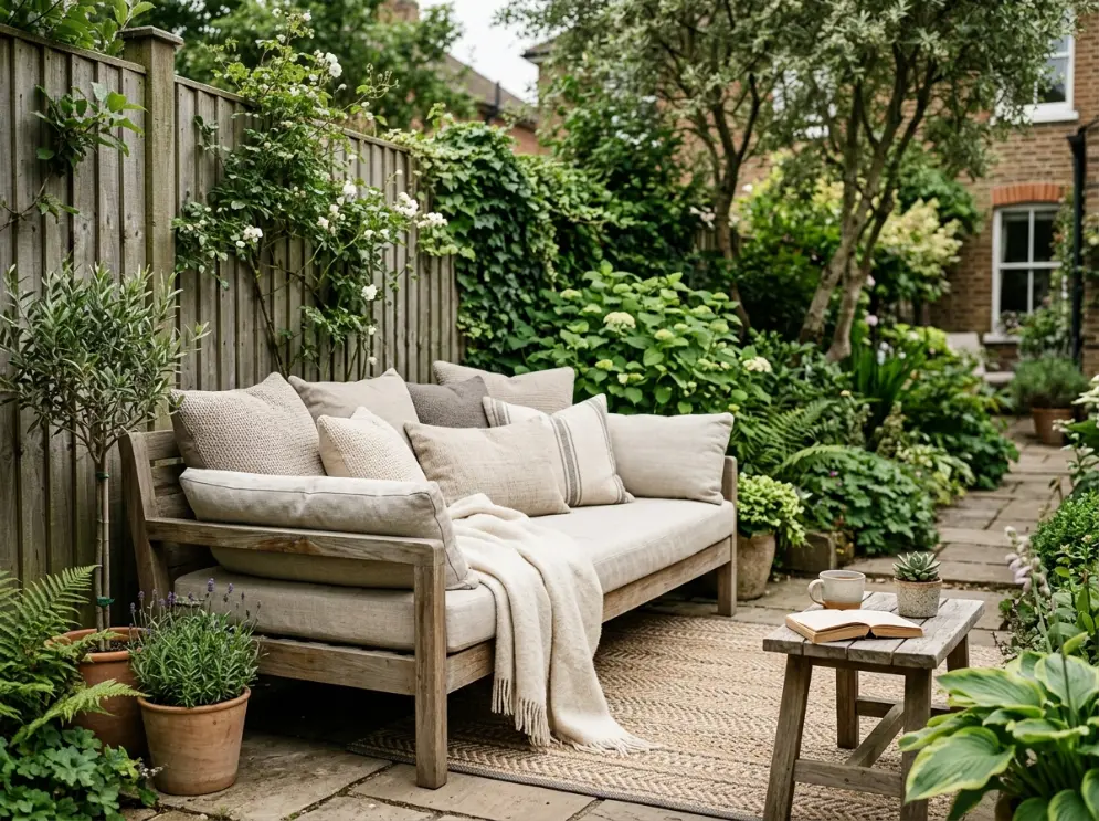 Anchor daybed small backyard oasis idea
small backyard oasis ideas