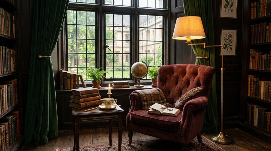 dark academia bedroom ideas