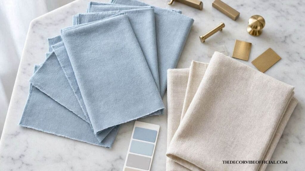 Color palette swatches used in Blair Waldorf bedroom ideas