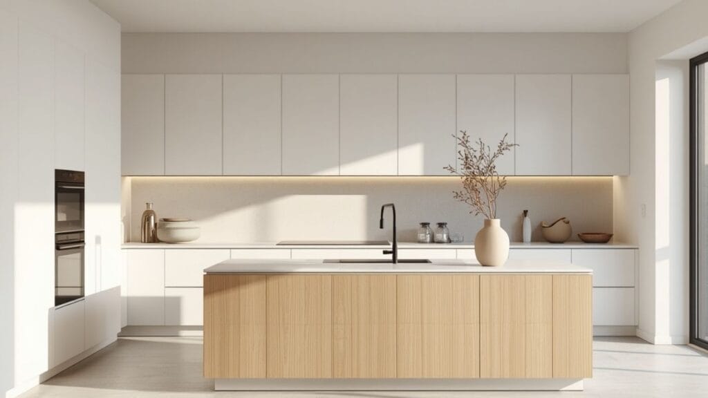 Minimalist kitchen ideas for a calm, clutter-free cook space