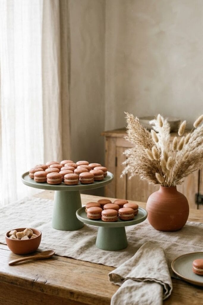 Sage and terracotta baby shower themes for twins dessert